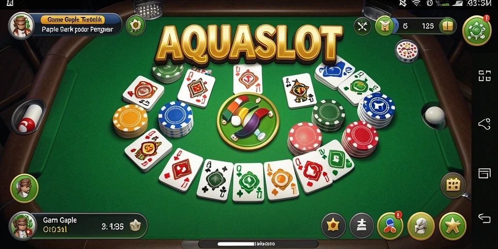 Gameplay seru dan menyenangkan dari AQUASLOT terlihat jelas.