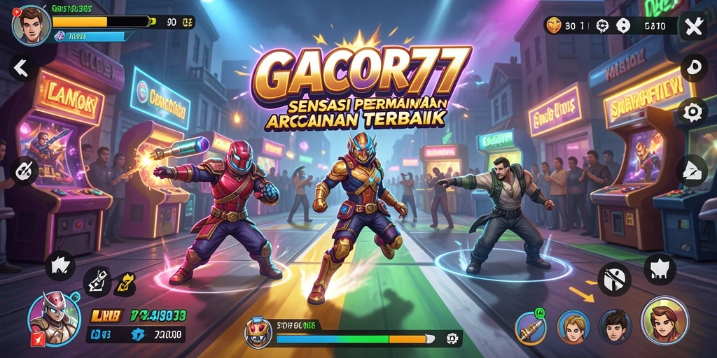 Tampilan gameplay seru dari GACOR77 dengan berbagai tantangan menarik.