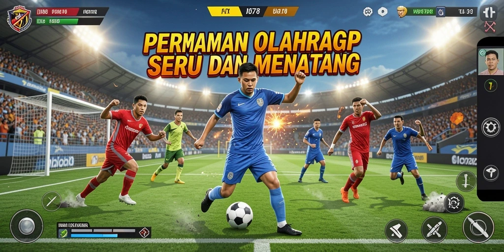 Screenshot gameplay <strong>ID678</strong> menampilkan aksi olahraga yang mendebarkan.