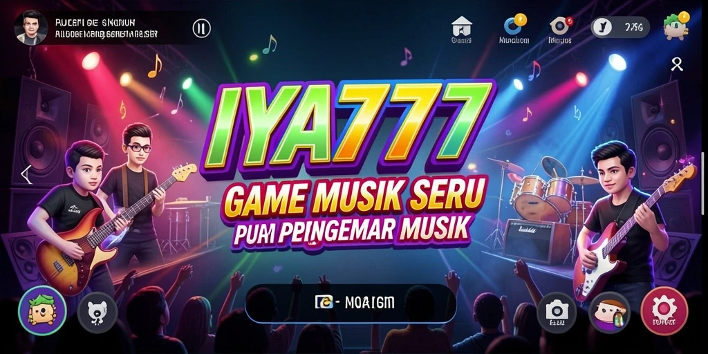 Tangkapan layar gameplay <strong>IYA777</strong> menunjukkan pengalaman musik yang seru dan interaktif.