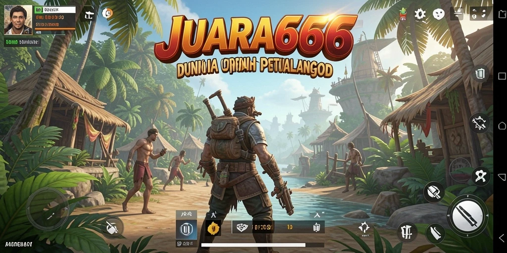 Tampilan menakjubkan dari gameplay Open World JUARA666.