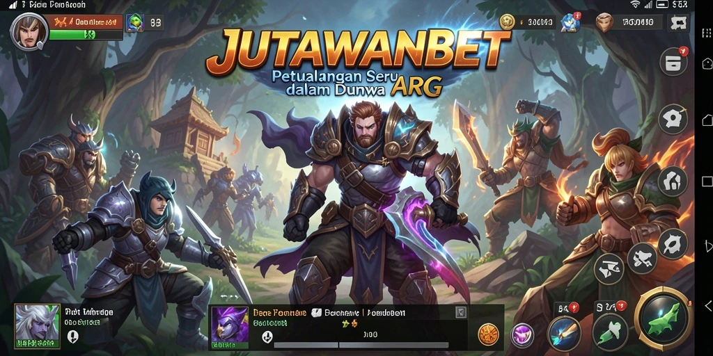 Gameplay seru JUTAWANBET dengan pertarungan taktis yang mendebarkan.