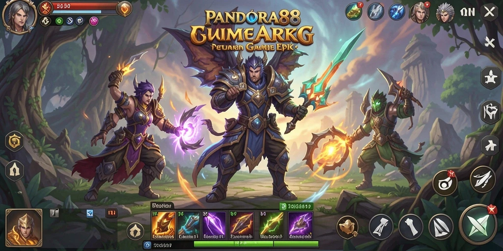 Gameplay seru dalam dunia fantasi PANDORA88