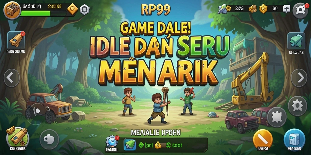 Tampilan menarik gameplay RP99 dalam suasana Idle.