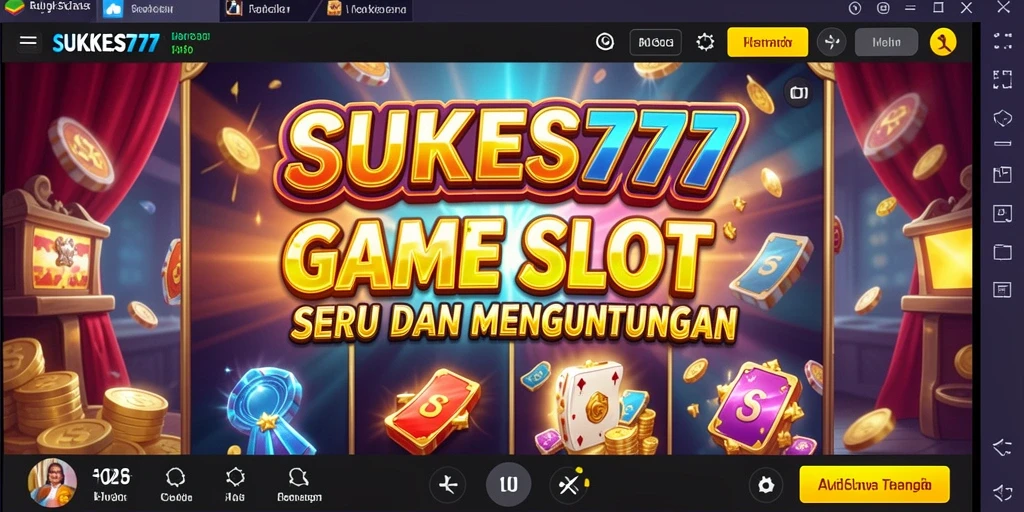Screenshot gameplay menunjukkan gulungan yang berputar di <strong>SUKSES777</strong>.
