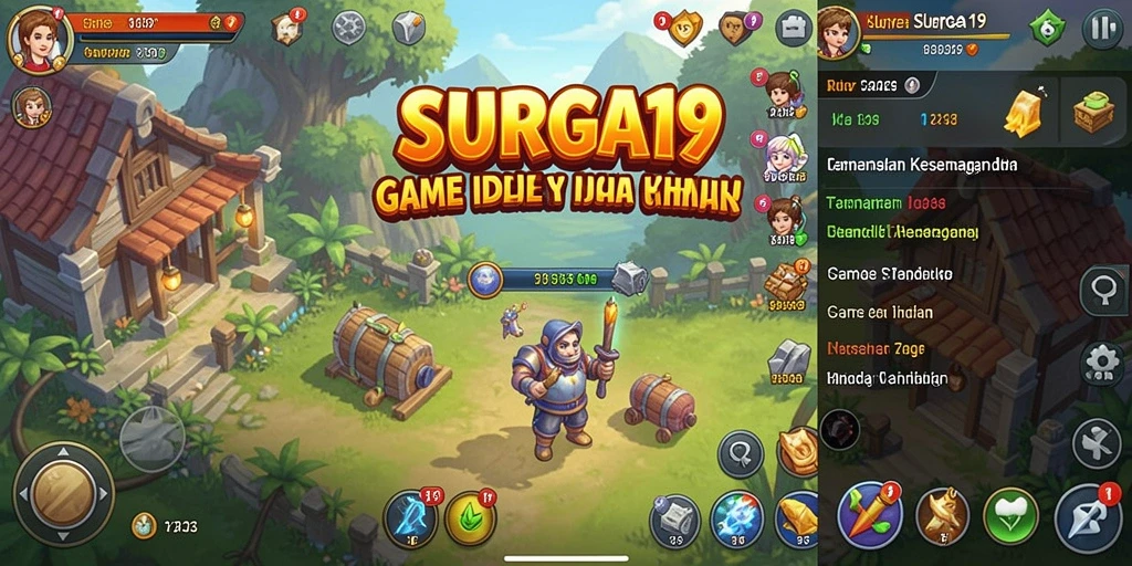 Gameplay SURGA19 yang menarik dan menghibur di dunia Idle.